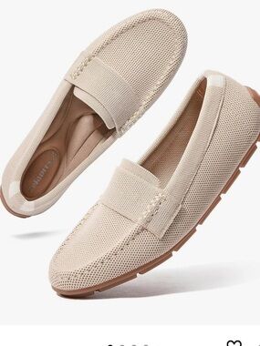 Zelaprox Women’s Comfortable Loafer Shoes in Apricot
